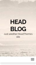 Head Blog (screenshot mobile)