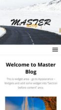 Master Blog (HeadThemes) - (screenshot mobile)