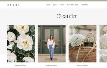 Oleander (screenshot desktop)
