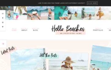 Screenshot Desktop Hello Beaches (screenshot desktop)