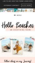 Screenshot Mobile Hello Beaches (screenshot mobile)