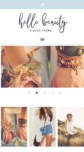 Hello Beauty Blog (screenshot mobile)
