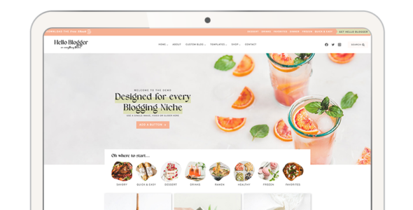 Hello Blogger (Hello You Designs)