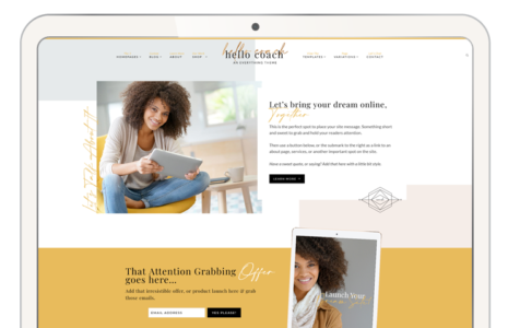 Hello Coach (Hello You Designs)