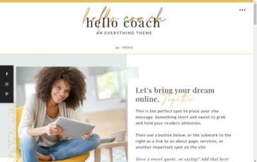 Hello Coach (screenshot desktop)