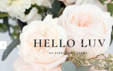 HelloLuv (screenshot desktop)