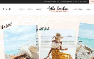 K Hello Beaches (screenshot desktop)