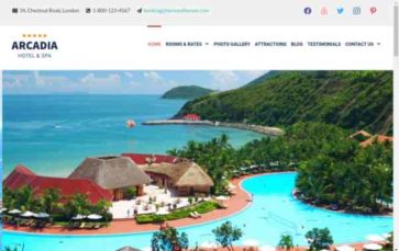 Arcadia (screenshot desktop)