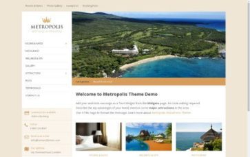 Metropolis (HermesThemes) (screenshot desktop)