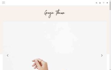 Grazie (screenshot desktop)
