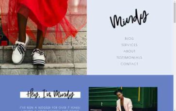 Screenshot Desktop Mindy (Hirschi Creative) - (screenshot desktop)