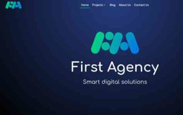 First Agency (screenshot desktop)