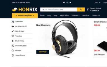 Honrix Pro (screenshot desktop)