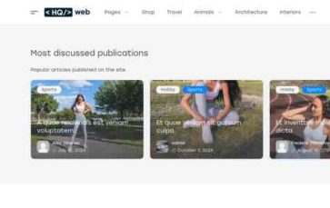 Hq Pages Pro (screenshot desktop)