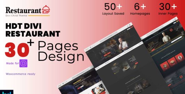 HDT Divi Restaurant (Hubsolutes Divi Themes)
