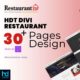 HDT Divi Restaurant (Hubsolutes Divi Themes)