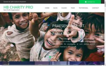 HB Charity Pro (screenshot desktop)