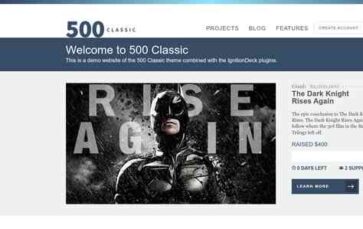 500 Classic (screenshot desktop)