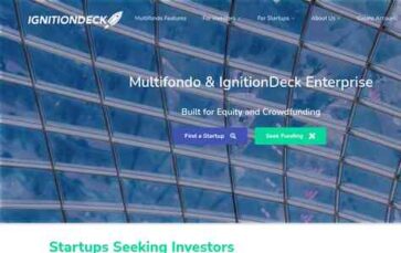 Multifondo Crowdfunding (screenshot desktop)