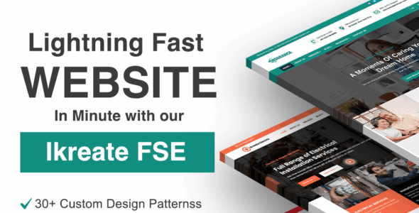 Ikreate FSE Pro (Ikreate Themes)