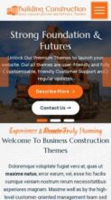 Spark Construction Pro (Ikreate Themes) - (screenshot mobile)