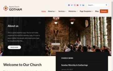 Faith (ILoveWP) (screenshot desktop)