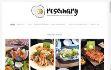 Rosemary (ILoveWP) - (screenshot desktop)