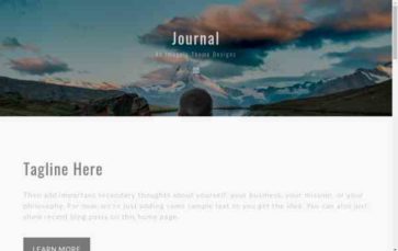 Journal (Imagely) (screenshot desktop)