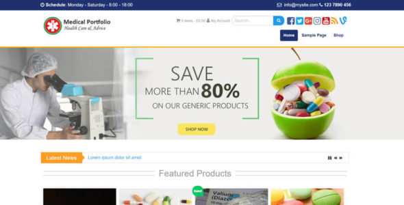 Medical Portfolio Pro (InsertCart)