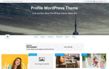 Profilepro (InsertCart) - (screenshot desktop)