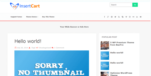 Welcome (InsertCart)