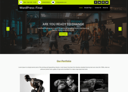 Goldy Fitness Pro (InversTheme)