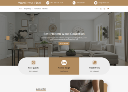 Goldy Furniture Pro (InversTheme)