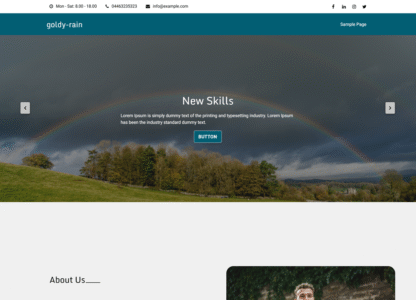 Goldy Rain Pro (InversTheme)