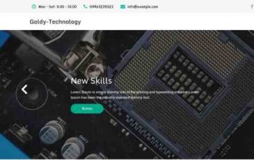 Goldy Technology Pro (screenshot desktop)