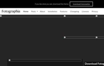 Fotographia (screenshot desktop)