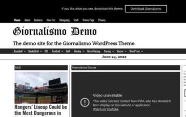 Giornalismo (screenshot desktop)