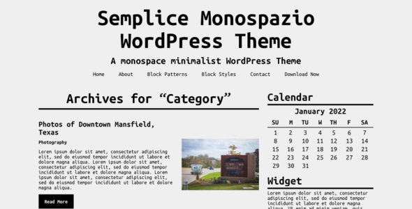 Semplice Monospazio (Jacob Martella)