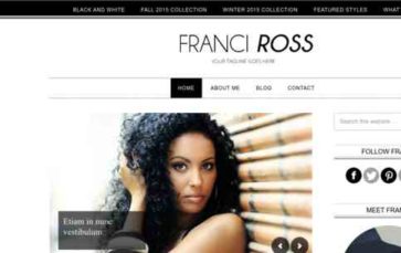 Franci Ross (screenshot desktop)