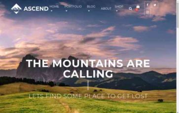 Ascend (Kadence WP) - (screenshot desktop)