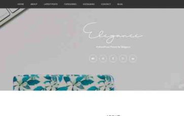 Screenshot Desktop Elegance (KendyThemes) (screenshot desktop)