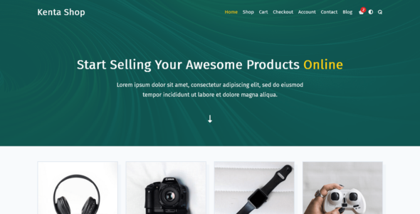 Kenta Digital Shop Pro (Kenta Theme)