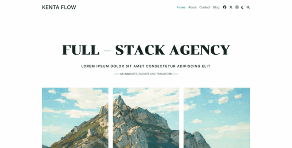 Kenta Flow Pro (Kenta Theme)