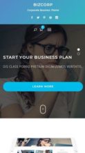 Bizcorp (Keon Themes) - (screenshot mobile)