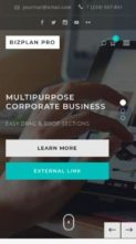 BizPlan Pro (Keon Themes) (screenshot mobile)