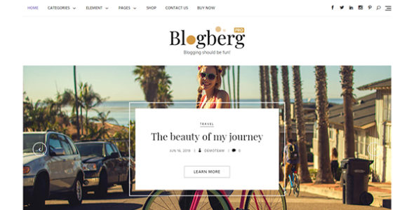 Blogberg Pro (Keon Themes)