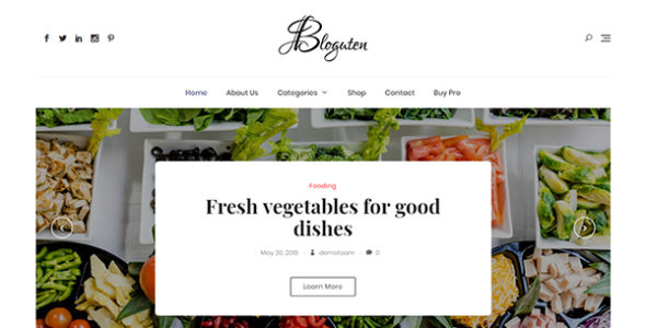 Bloguten (Keon Themes)