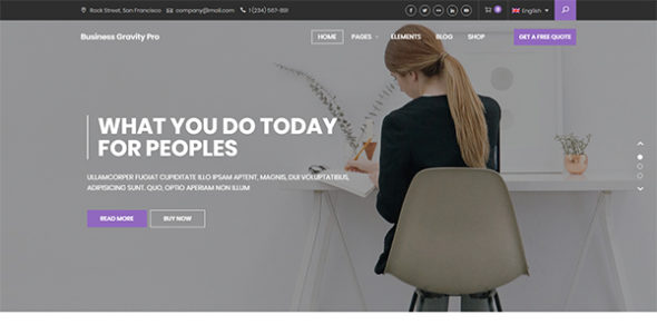 Business Gravity Pro (Keon Themes)