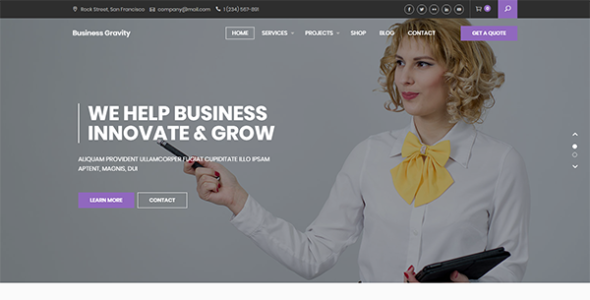 Business Gravity (Keon Themes)