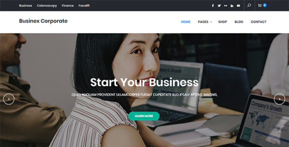 Businex Corporate (Keon Themes)